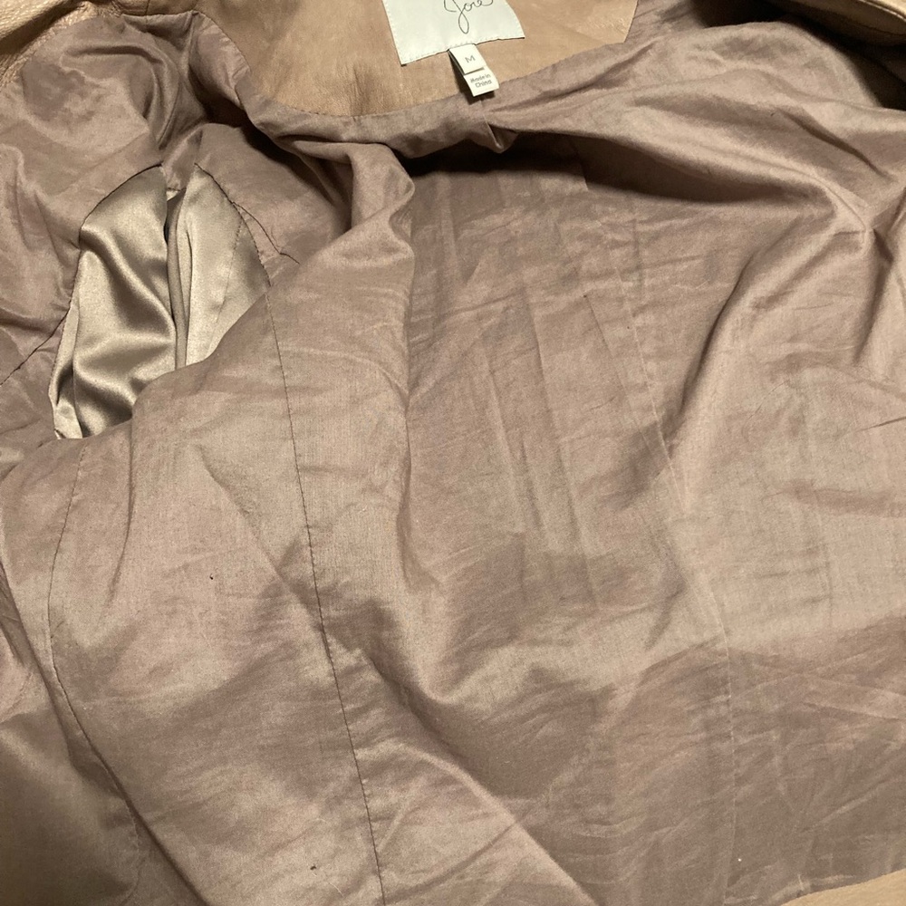 Joie Blush Leather Jacket - Picture 9 of 11